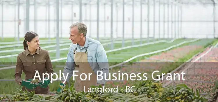 Apply For Business Grant Langford - BC