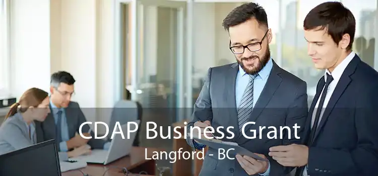 CDAP Business Grant Langford - BC